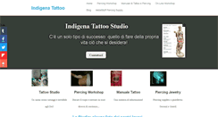 Desktop Screenshot of indigenatattoo.it